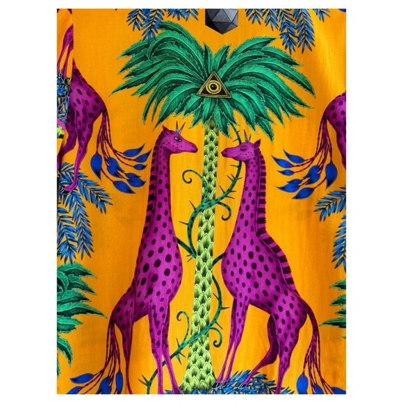 NWOT Anthropologie Emma J Shipley Extravaganza Lounge Top  Size Small - Picture 6 of 9